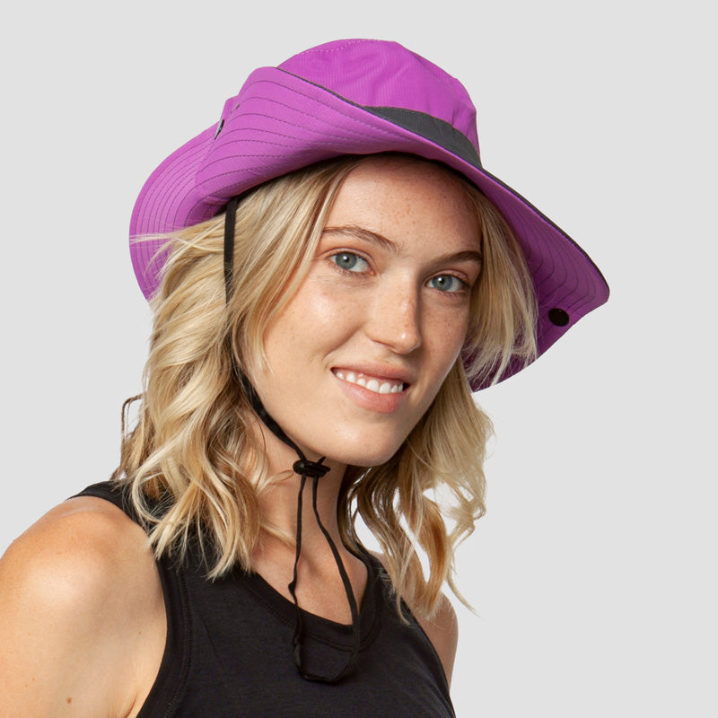 Faltbarer Sonnenhut Damen mit UV-Schutz, ideal zum Wandern und als kompakter Reisebegleiter