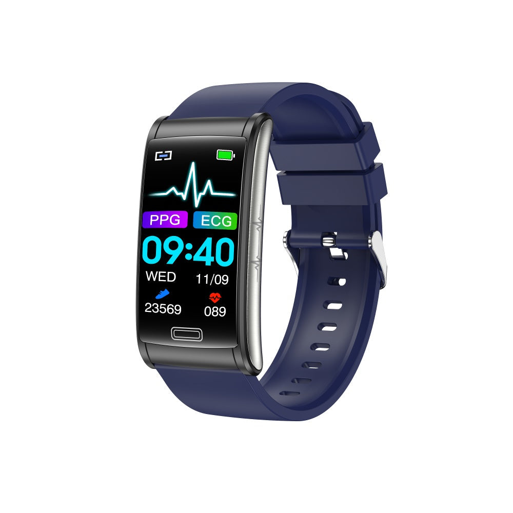 Frendorf | BCBEARSCOME BCE600 3-Kanal-EKG HRV Blutzucker Blutdruck Blutsauerstoff Schlaferkennung HD Bluetooth Smart Armband
