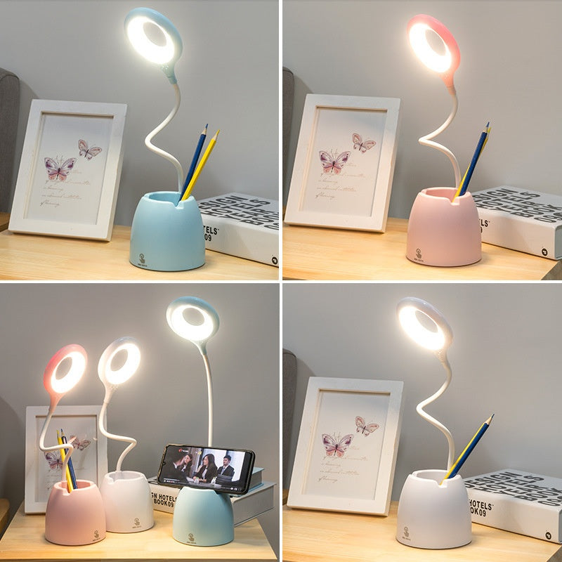 Biegbarer Schreibtischlampe