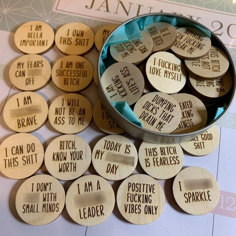 Frendorf | Mini Schwör Affirmationsscheiben
