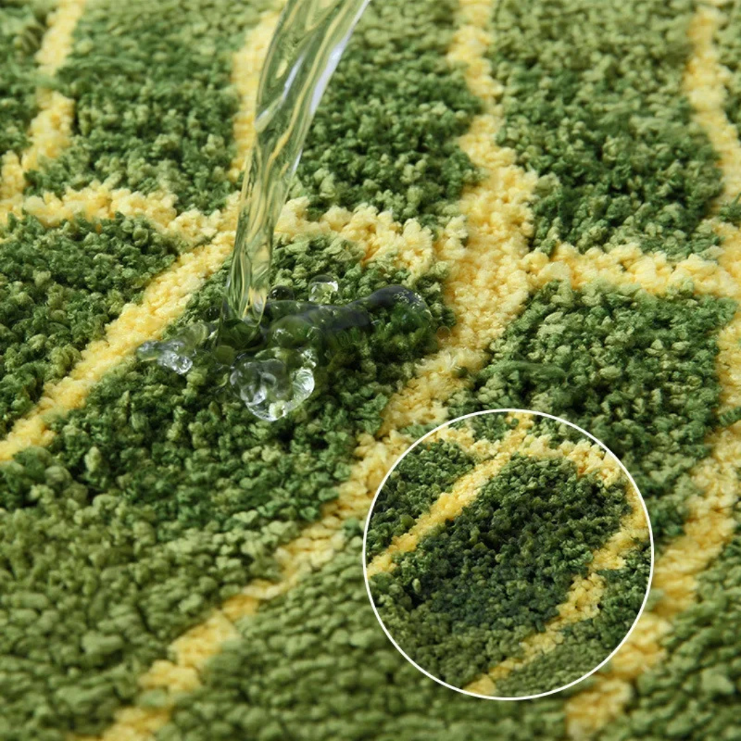 Frendorf | Bieten Sie Komfort und Stil mit der Weichblatt Natur-Badematte