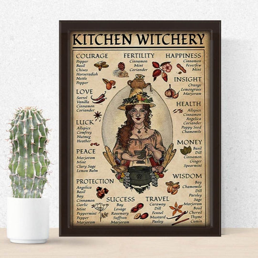 Ästhetische Hexen-Poster