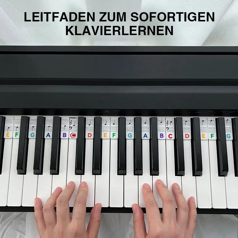Frendorf | Klaviertastatur Notenetiketten