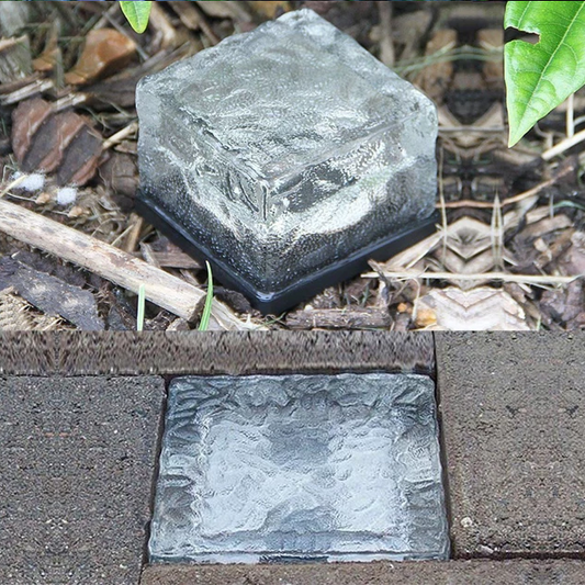 Solarbetriebene Hochleistungs-Wegeleuchte aus Ziegeln – Hochleistungs-Außenleuchten!