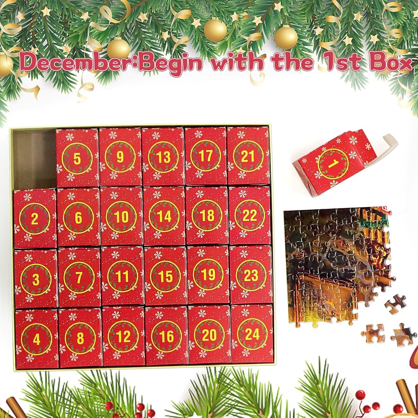 Frendorf | Adventskalender 2023 Weihnachten Puzzles