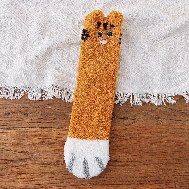 Frendorf | Warme, weiche Socken mit Katzenpfoten