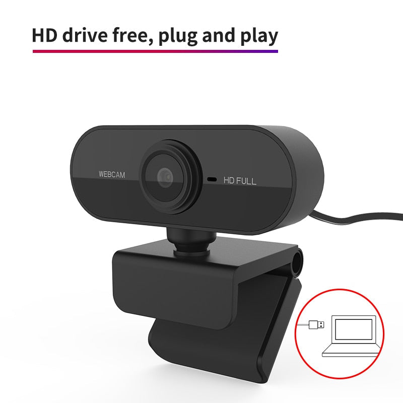 1080p HD-Webcam – Perfekt für Laptop und Desktop