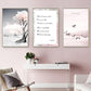 Pink Seascape Bus Healing Girl - Leinwand Wandkunst Malerei