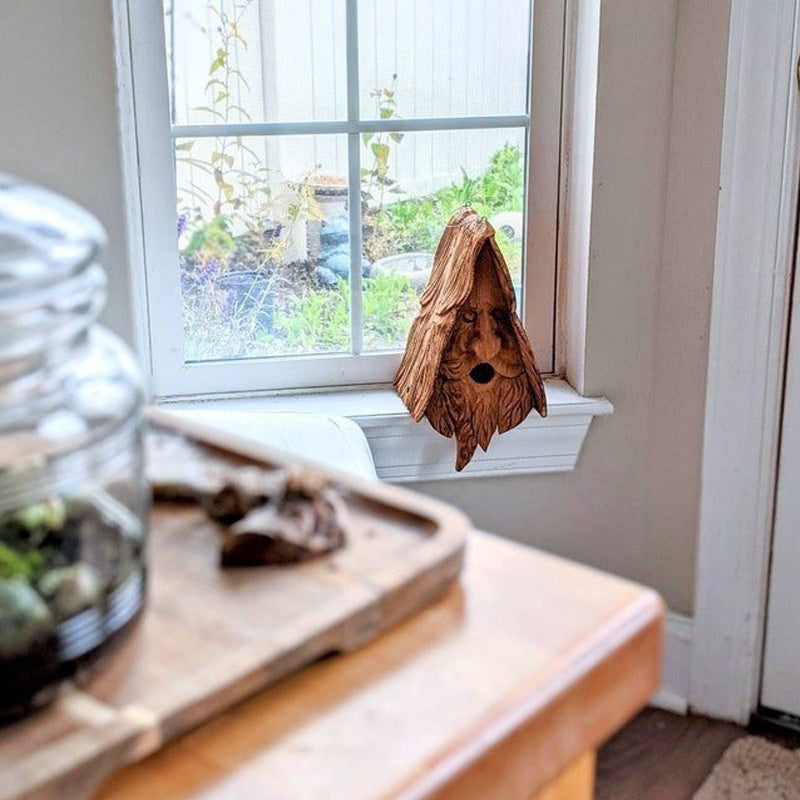 Glücklicher Geist handgefertigter Vogelbaum