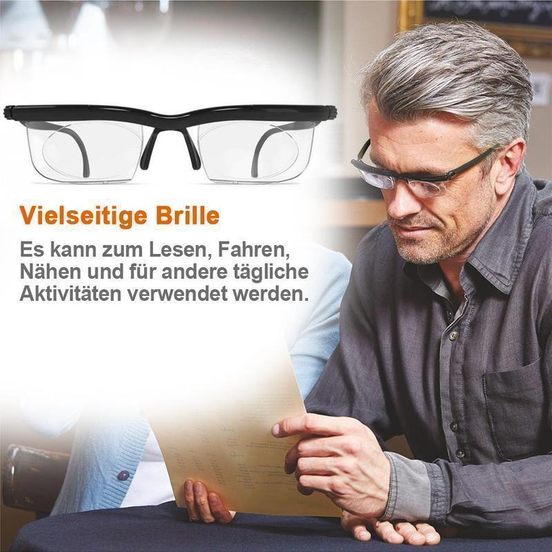 Frendorf | Fokus einstellbare Brille Lesebrille Unisex