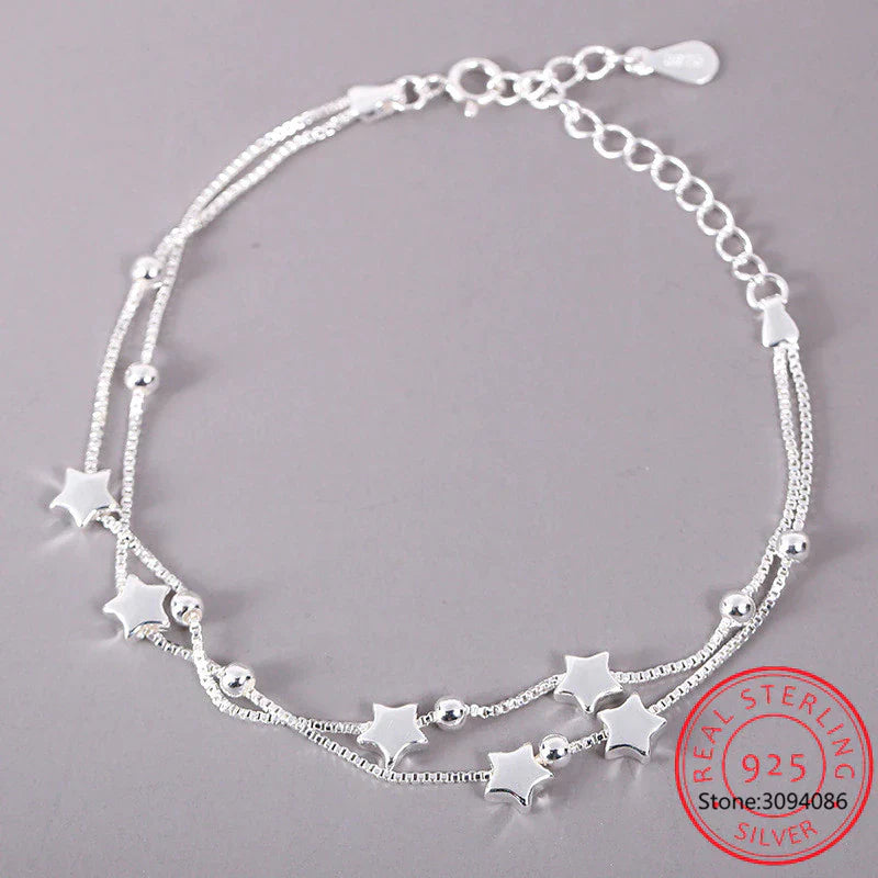 Frendorf | Verstellbares Armband mit zierlichen Sternen