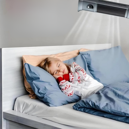 Frendorf | 2024 Tragbare Klimaanlage mit 3-Geschwindigkeits-Kühlventilator für Schlafzimmer und Büro – Leise & Kompakt