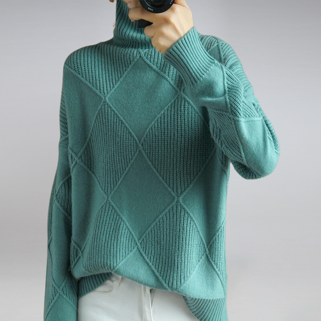 Frendorf | Kuscheliger  Damen Rollkragenpullover