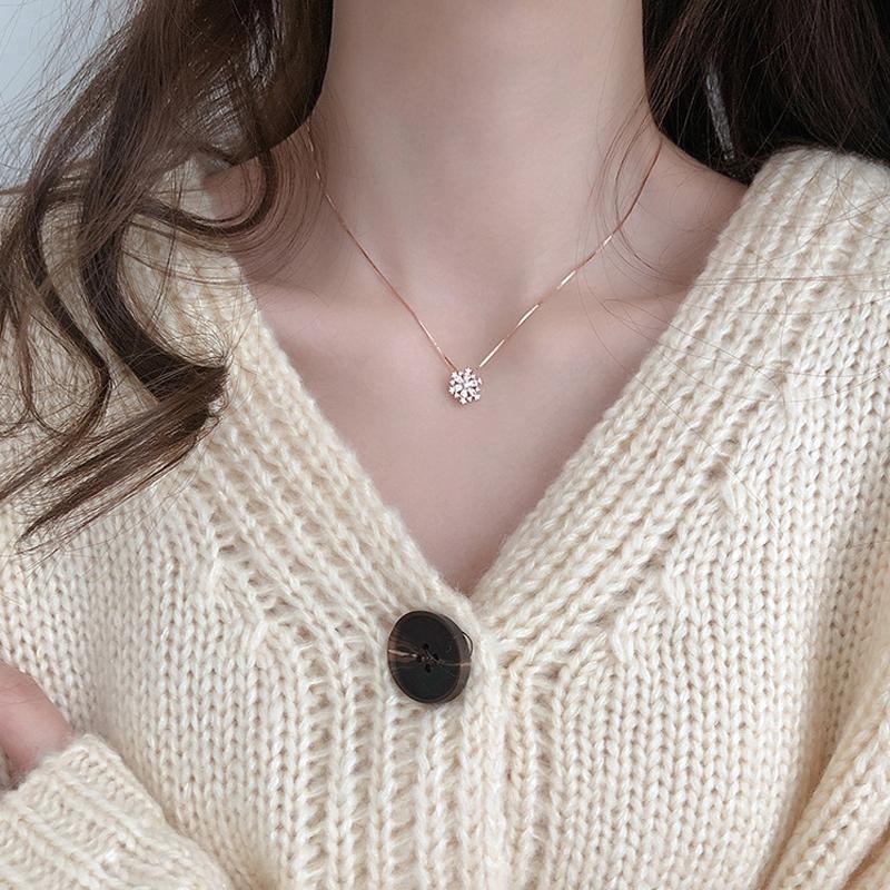 Frendorf | Glänzende Schneeflocke Kette