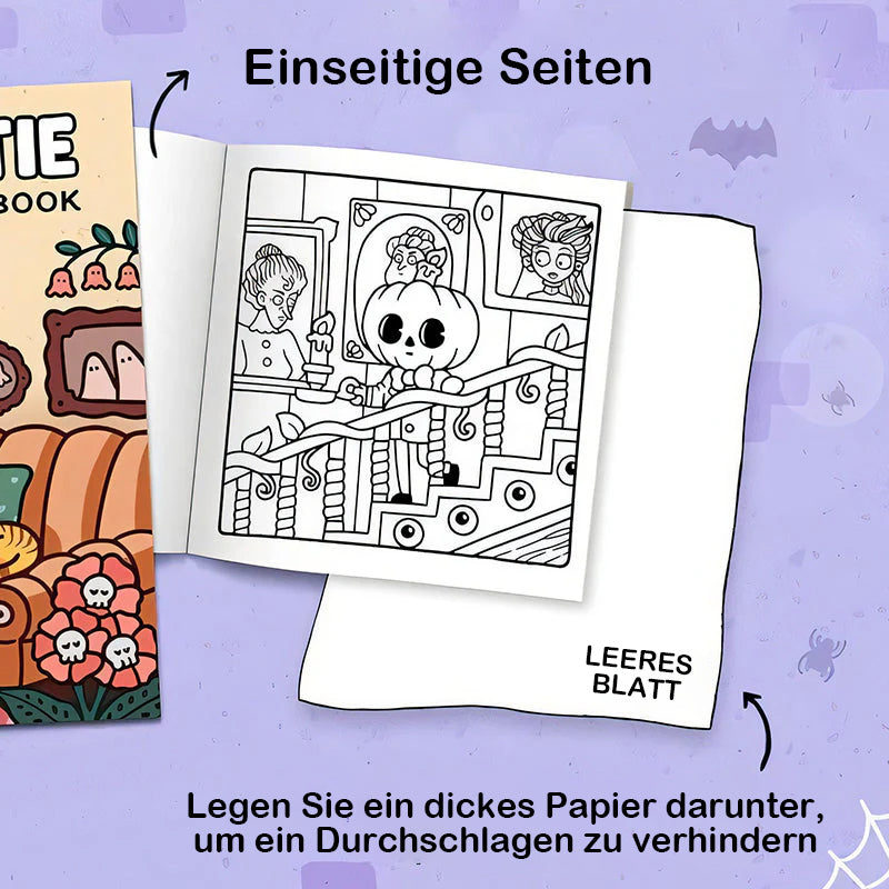 Frendorf | Gruselige Süße: Malbuch für Erwachsene und Teenager