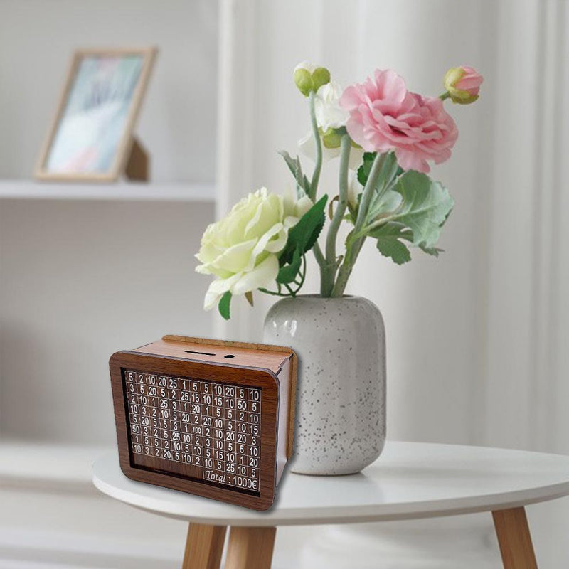 Frendorf | SaveSmart - Holzdisplay Sparziel Spardose