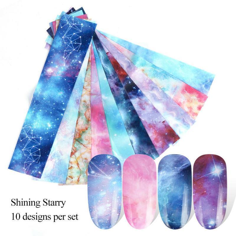 Frendorf | 1 Second Nail Art Aufkleber, 10pcs/set