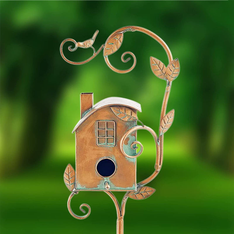 Vogelhaus Gartenpfähle
