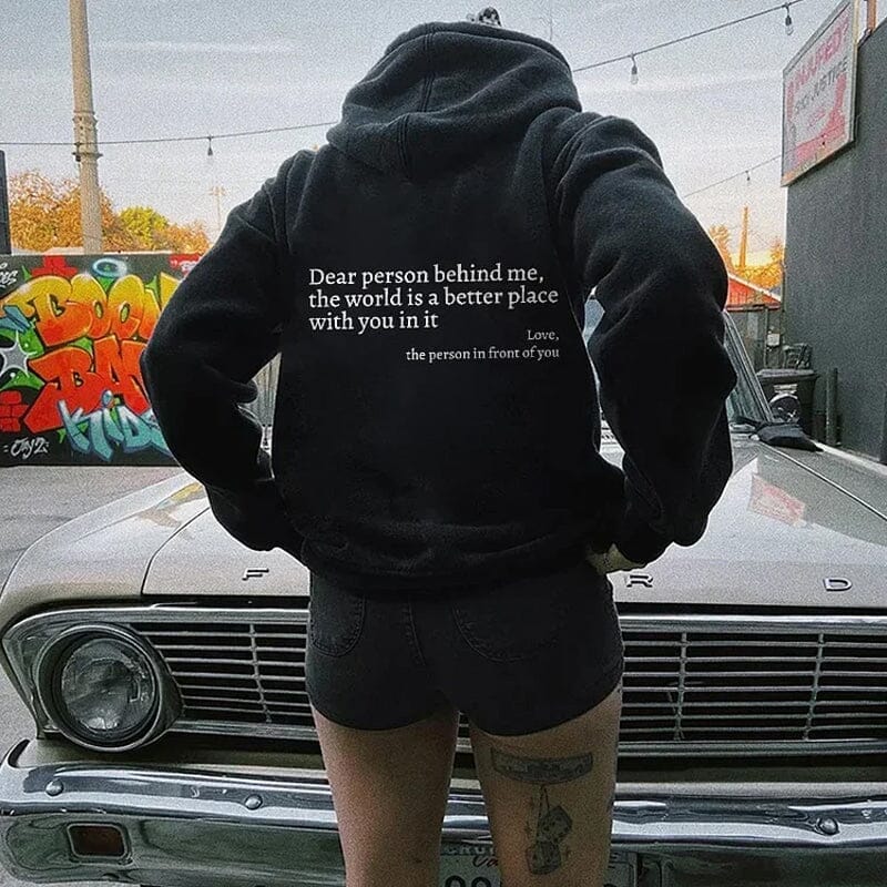 Frendorf | Sweatshirt 'Person Hinter Mir'