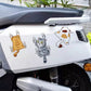 Frendorf | Niedliche Katzen Cartoon Aufkleber Auto Aufkleber