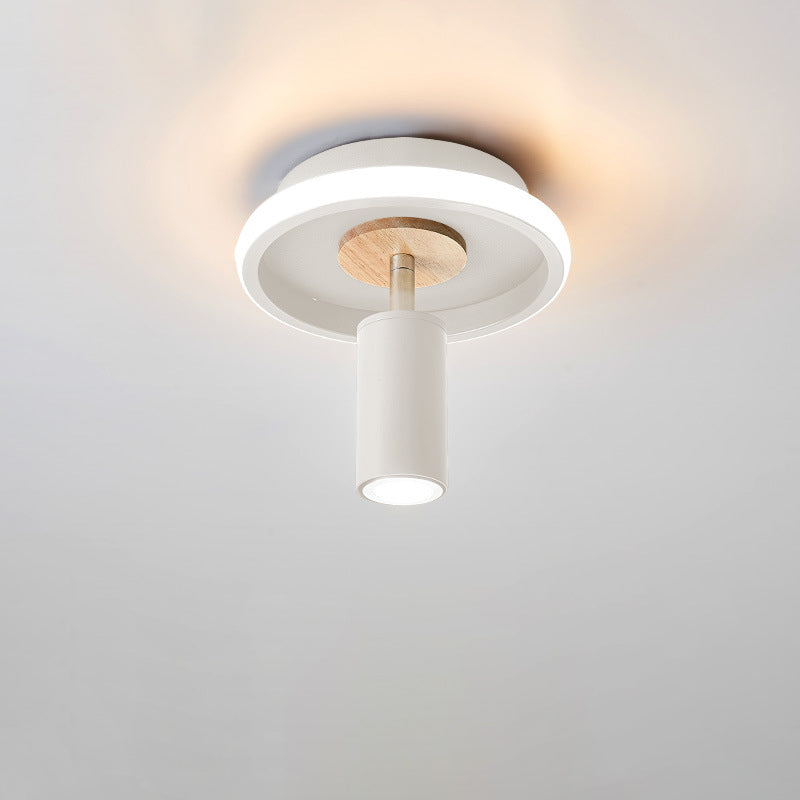 Frendorf | IronLume Industrial Flush Spotlight | Moderner Loft-Stil | 1-Licht Deckenleuchte | Robuste Beleuchtung für Zuhause