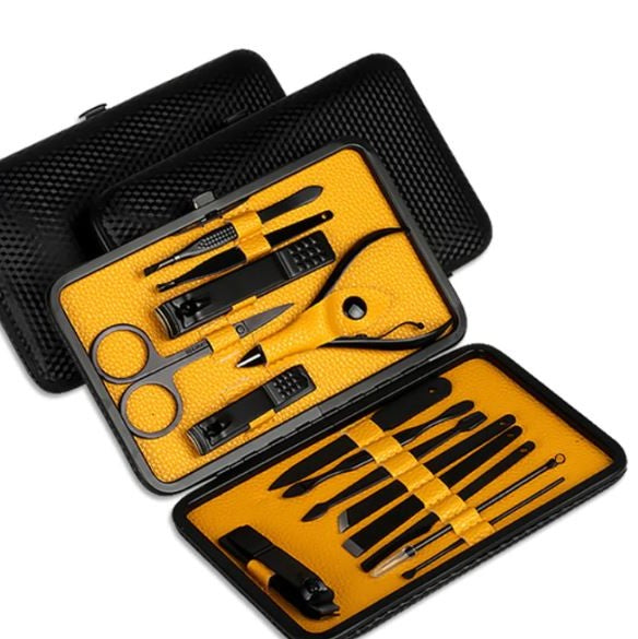 Frendorf | 15-teiliges professionelles Maniküre-Set mit Reisetasche