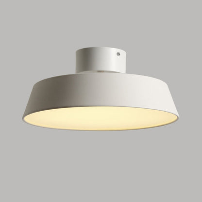 Frendorf | AuraDisk Nordic LED Deckenleuchte | Minimalistisches Runddesign | Aluminium | Flush Mount
