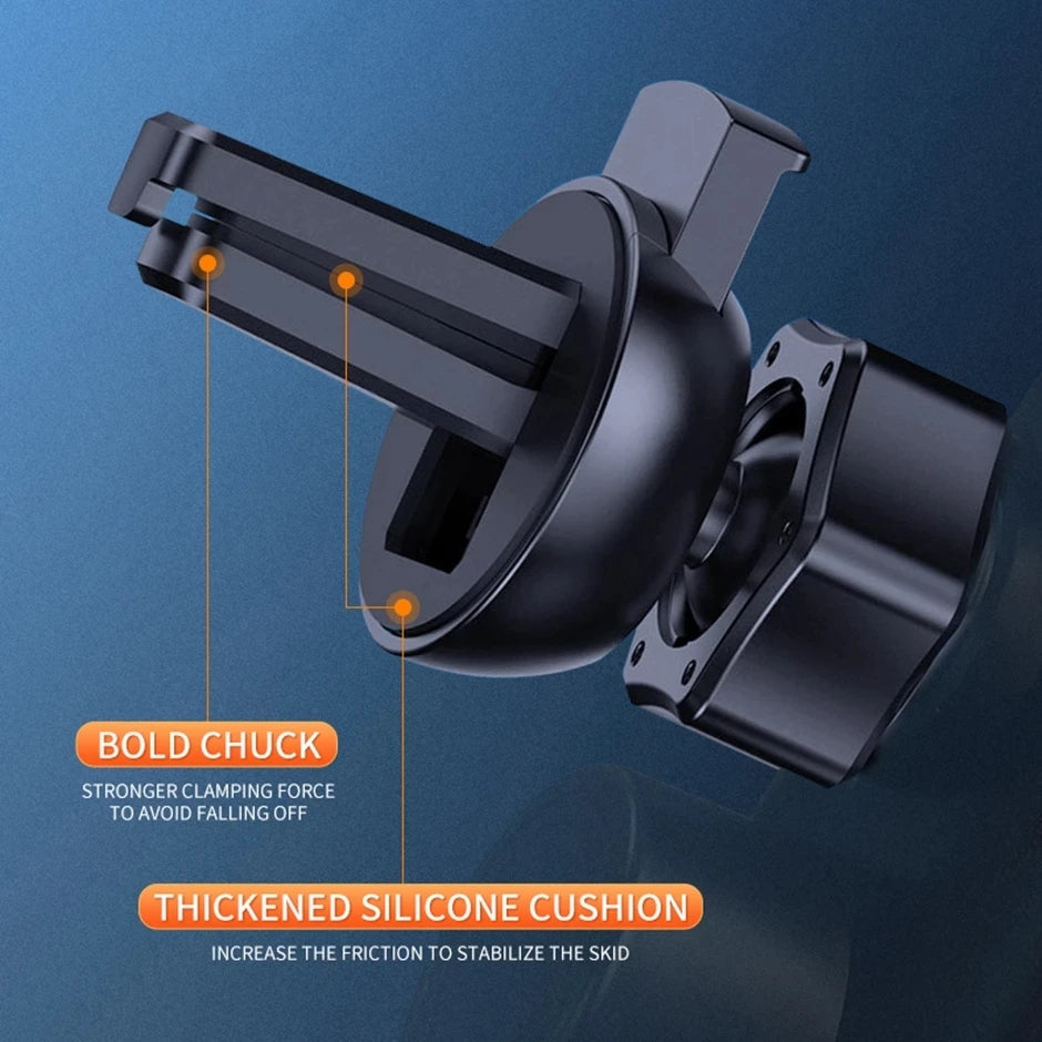 Frendorf | 2-in-1 Kabelloses Auto-Ladegerät & Handyhalter Automatische Klemmung - Schnelles Laden Sichere Universelle Kompatibilität Einstellbar & Praktisch
