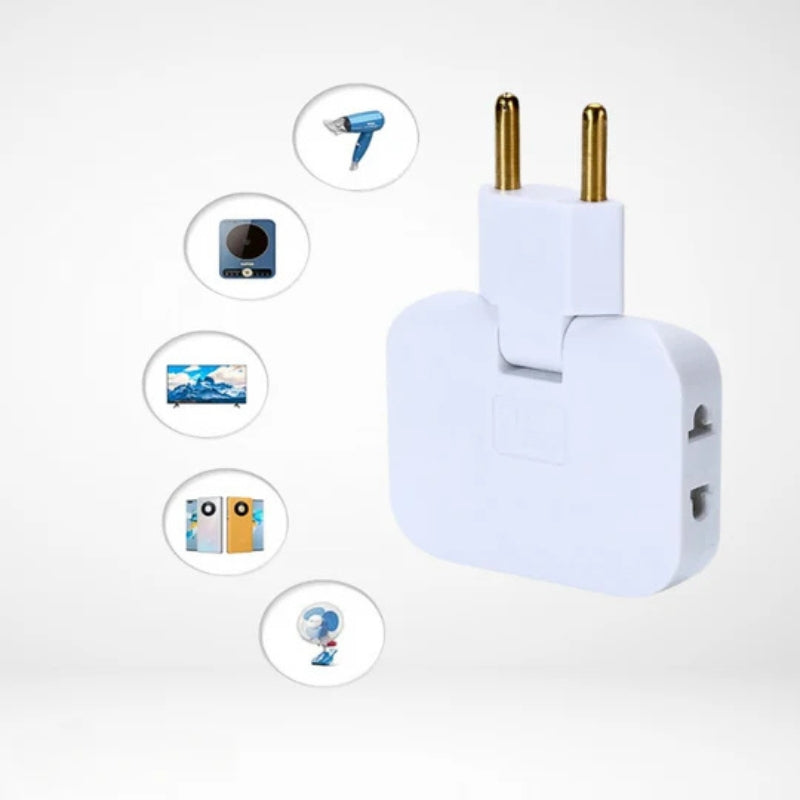 Frendorf | FlexiPlug – Ultradünne 180° drehbare Steckdosenleiste mit mehreren Steckdosen