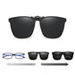Neue polarisierte Clip-on-Klappsonnenbrille