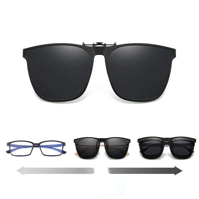 Neue polarisierte Clip-on-Klappsonnenbrille