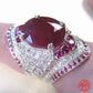 Frendorf | Rubin Licht | 925 Sterling Silber Rubin Ring