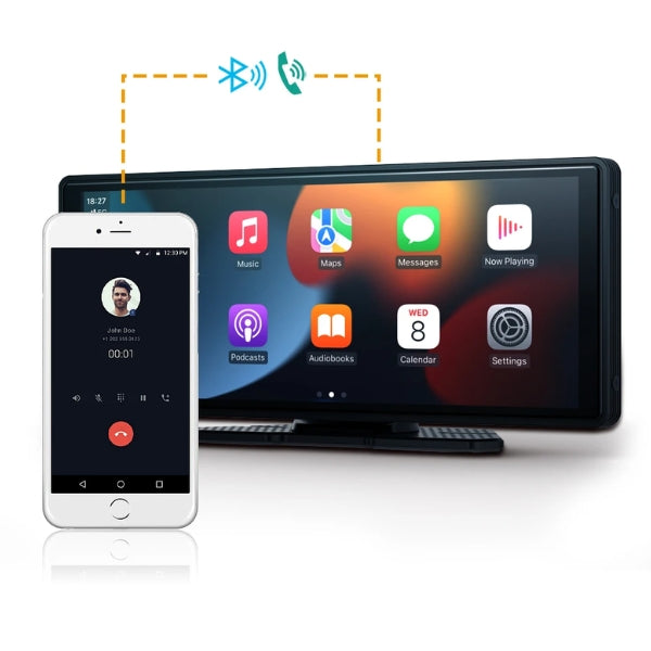 Frendorf | Drahtloses CarPlay & Android Auto Touchscreen - Das beste Autodisplay für Apple CarPlay und Android Auto