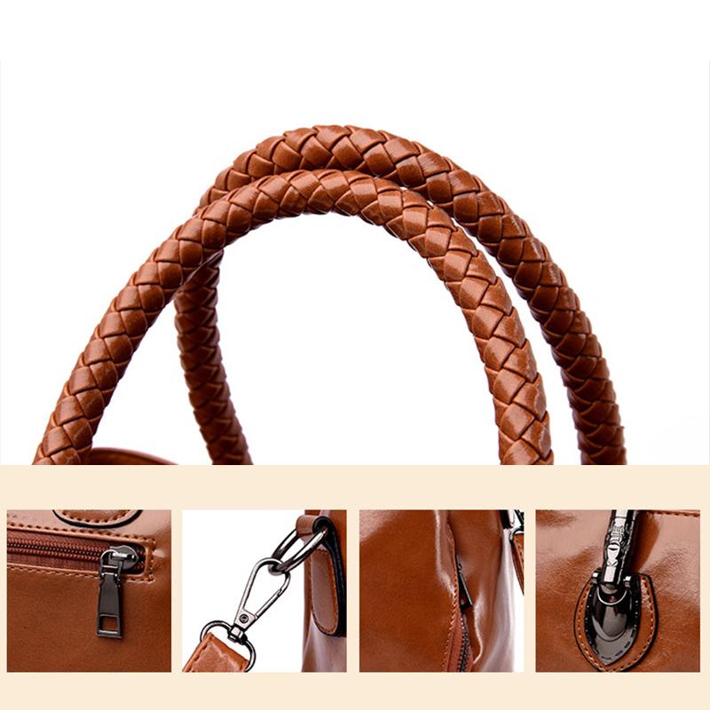 Frendorf | Boston Leder-Handtasche für Damen