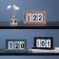 Frendorf | Dutch Teak Holz Schreibtischkalender