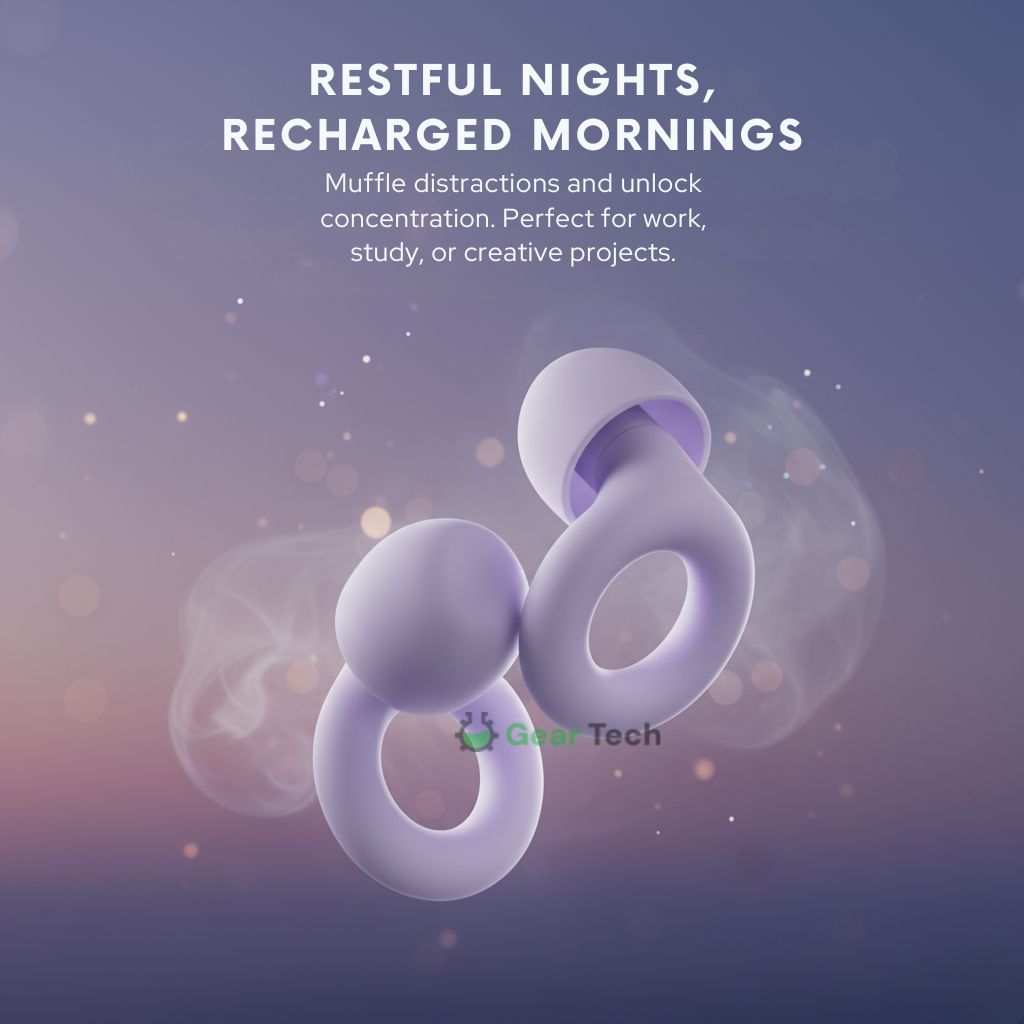 Frendorf | AuraCalm™ Harmony | Wiederverwendbare Geräuschreduktions-Ohrstöpsel zum Schlafen, Fokussieren und empfindlicher Geräuschwahrnehmung