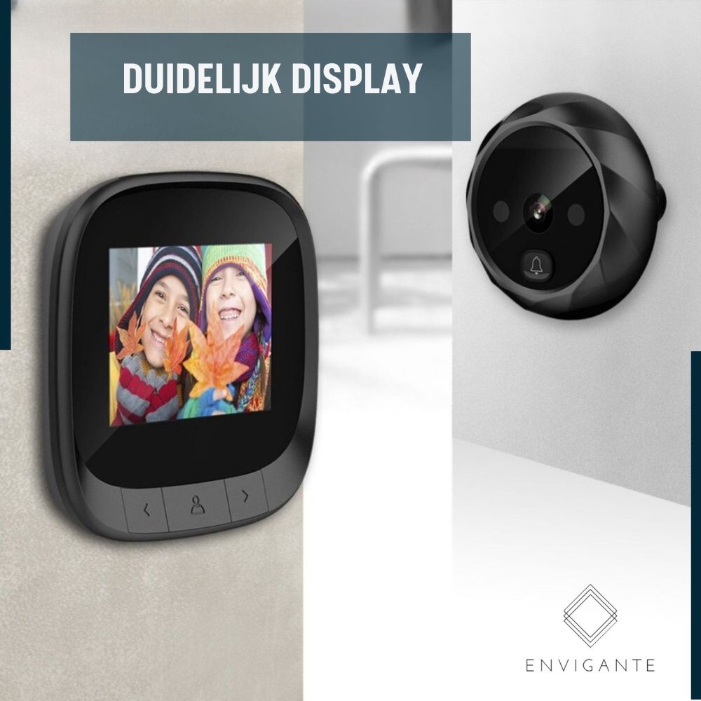 DoorCam - Envigante Türspion Video-Türklingel Sicherheitskamera