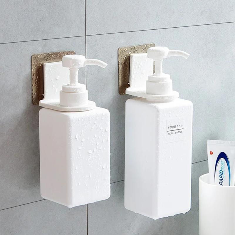 Frendorf | Multifunktionaler Pumpflaschen-Spenderhalter Shampoo-Halter