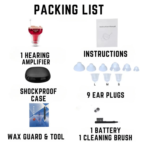 Frendorf | Unsichtbare Wiederaufladbare Hörgeräte mit Klarem Klang