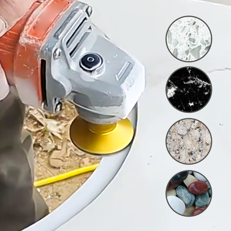 Frendorf | 2-Zoll Diamant Schleif- & Polierpad für Winkelschleifer Werkzeug