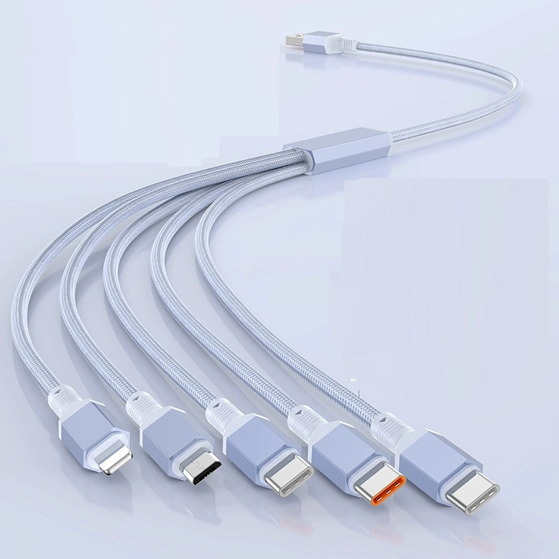 Frendorf | 100W Schnelllade 5-in-1 Datenkabel - Energie Tanken