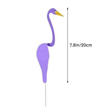 Frendorf | Wirbelnder Flamingo im Garten