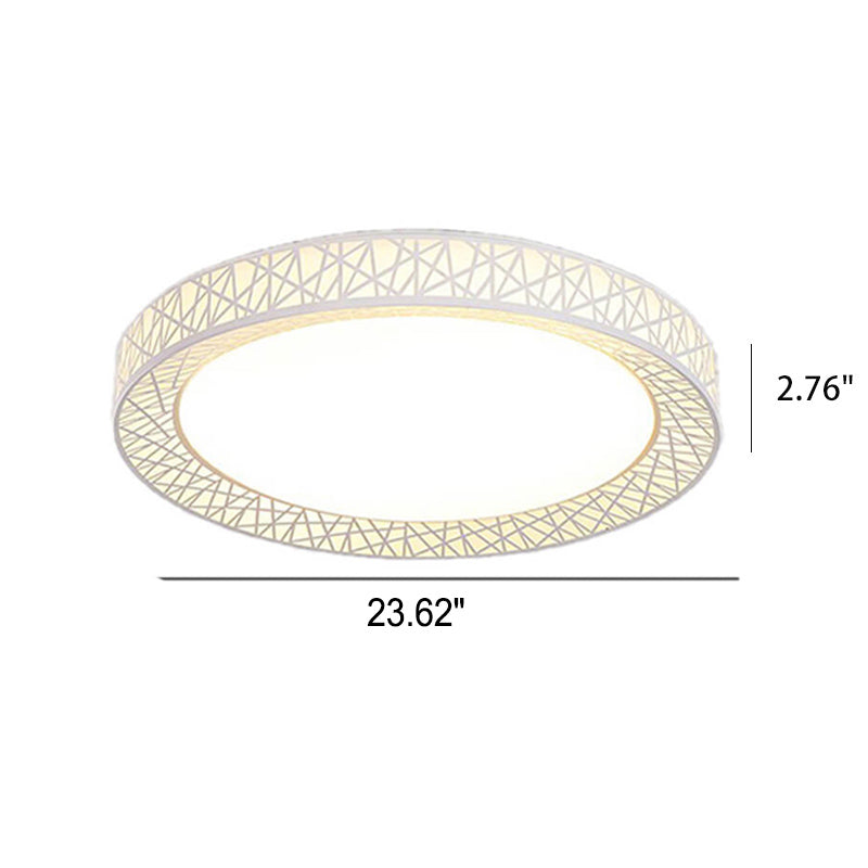 Frendorf | Orbivis Halo LED Deckenleuchte | Kreatives Vogelnest-Design | Modern & Dimmbar | Runde Leuchte