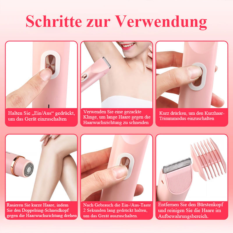 Frendorf | 2-in-1 Elektrorasierer für Damen