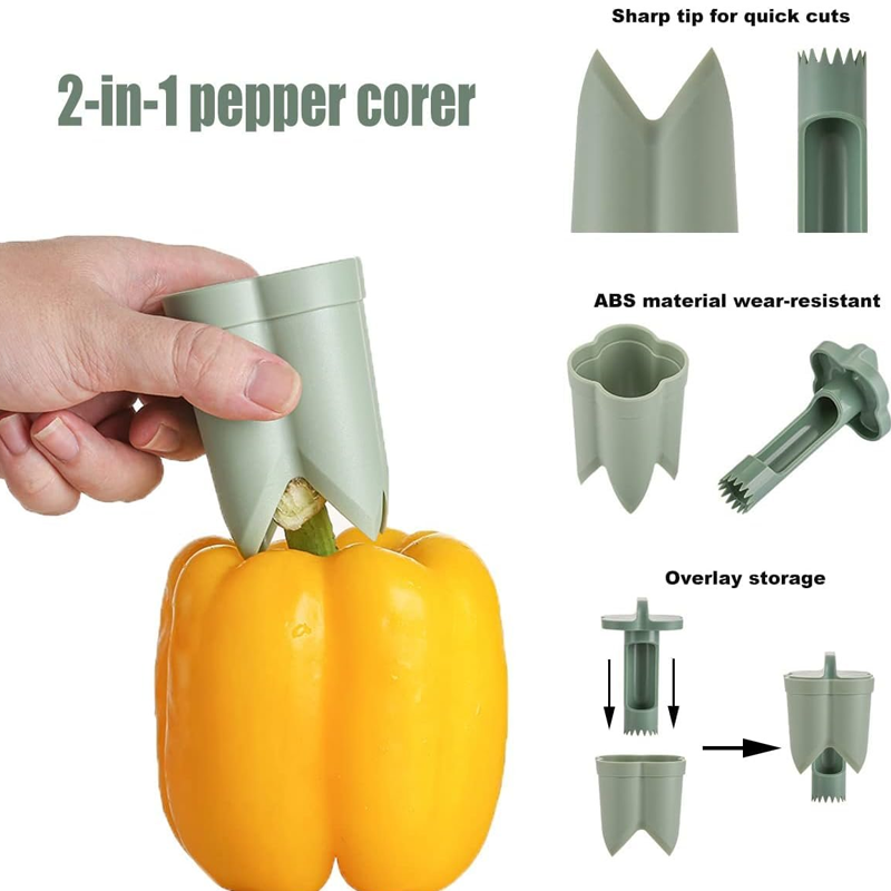 Frendorf | 2-in-1 Obst-Pfeffer Entkerner