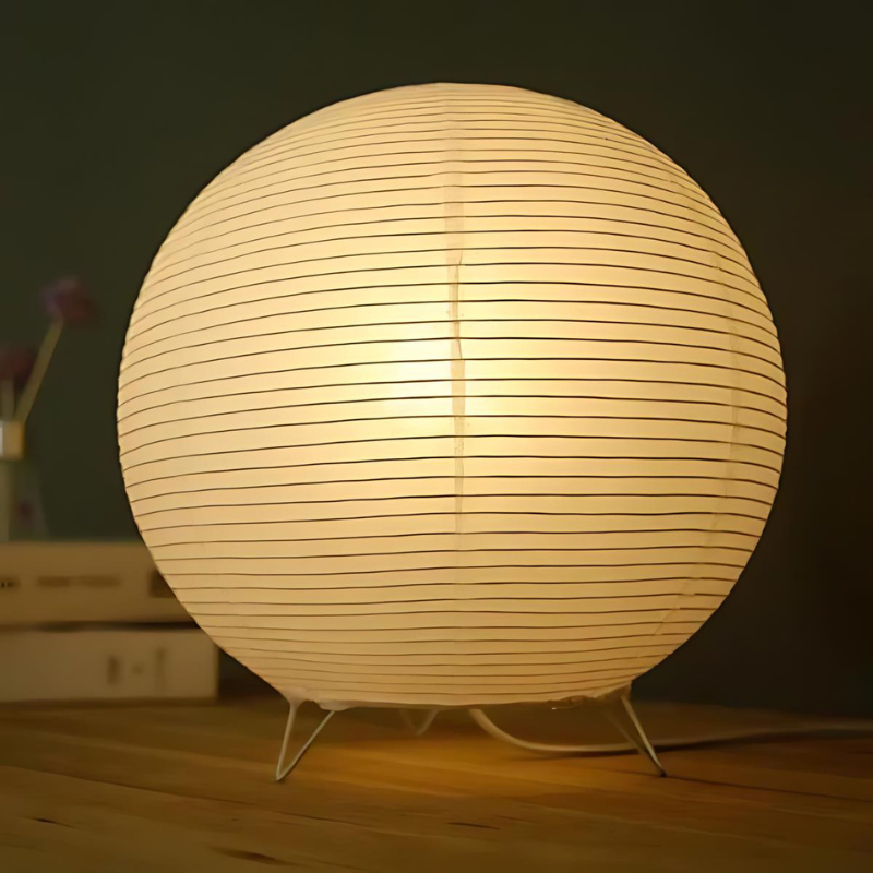 RiceyGlow | Stilvolle Tischlampen mit japanischem Design