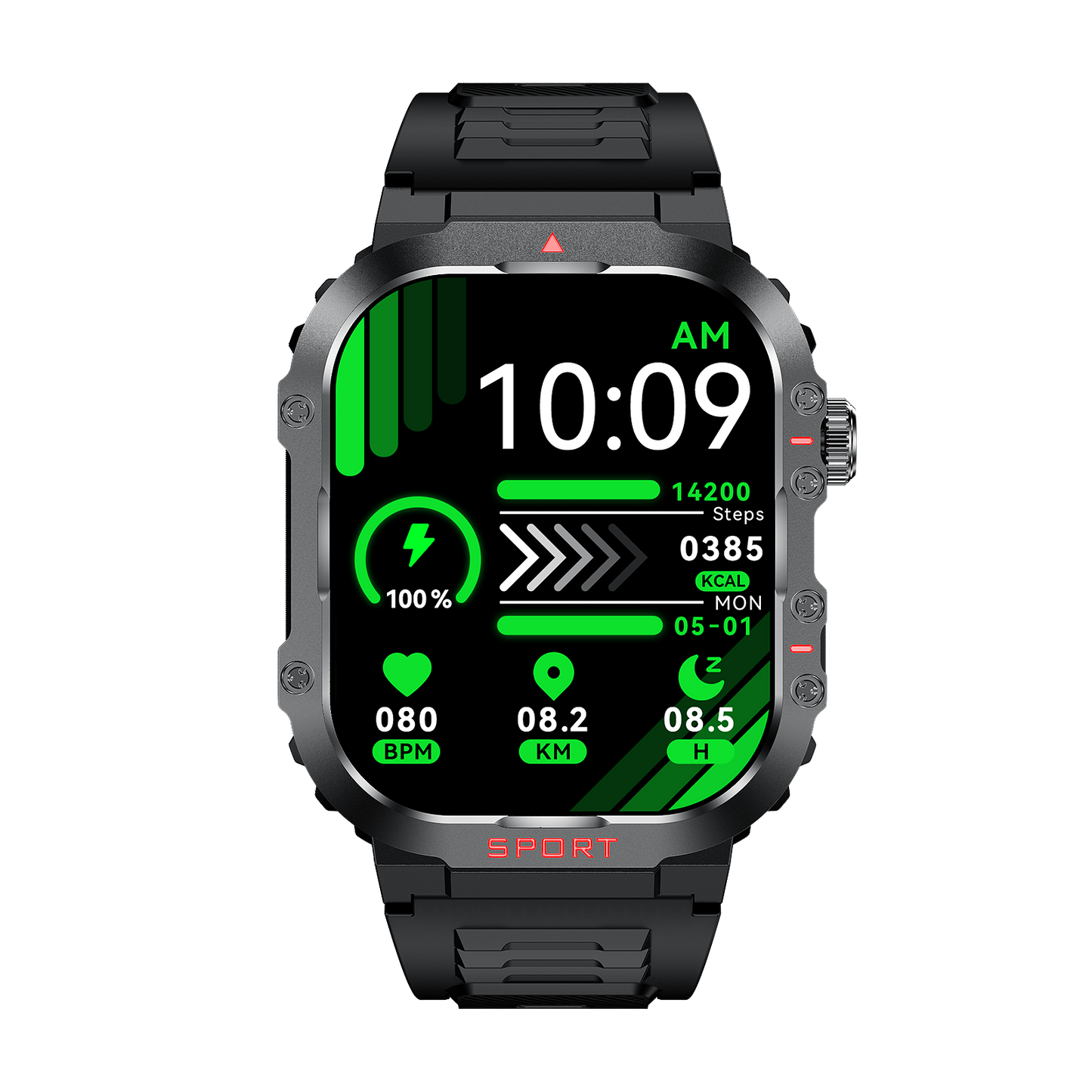 Frendorf | Sugar PRO 5 | Diabetes Tracker Uhr, Beste Glukose Monitor, Blutzucker Uhr Monitor, Suga Pro Uhr