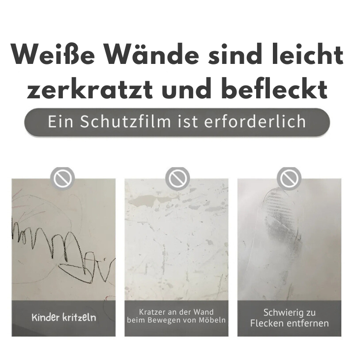 Frendorf | Umweltfreundliche elektrostatisch absorbierende Wandschutzfolie