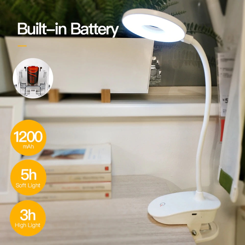 Drahtlose Bettseite Clip-On Lampe