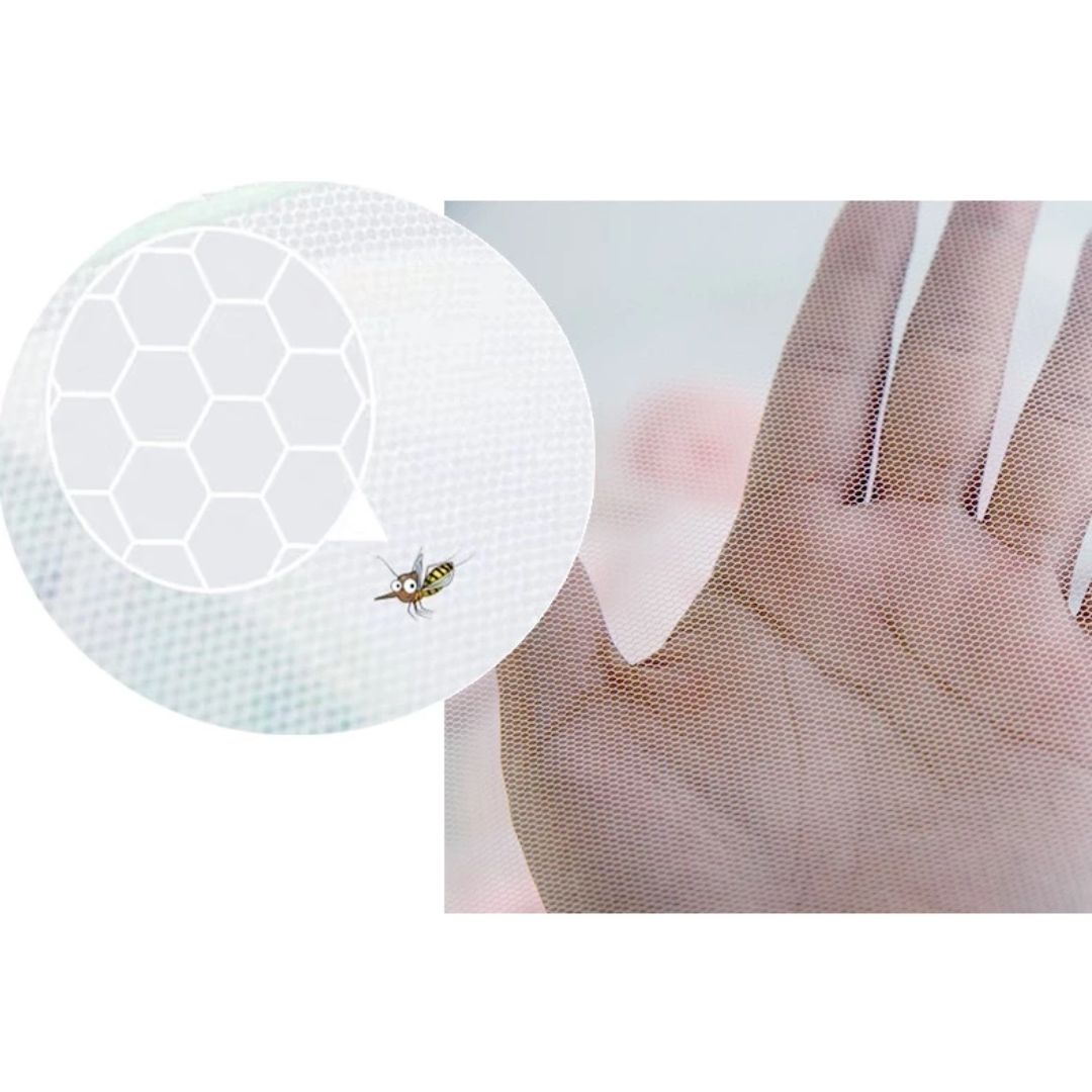 Frendorf | Baby Moskitonetz Zelt – Schutznetz für Babybett gegen Insekten und Mücken